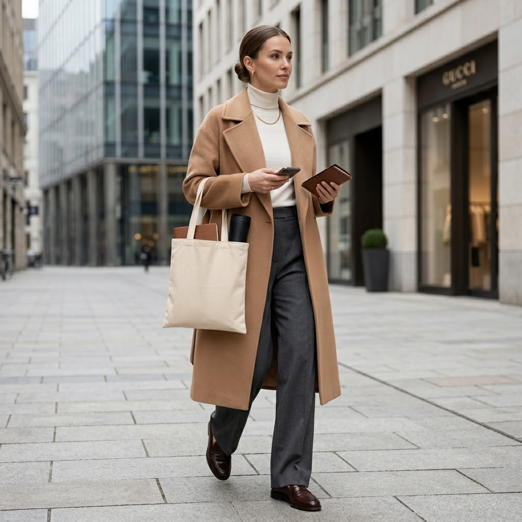 Minimalist Everyday Canvas Handbag