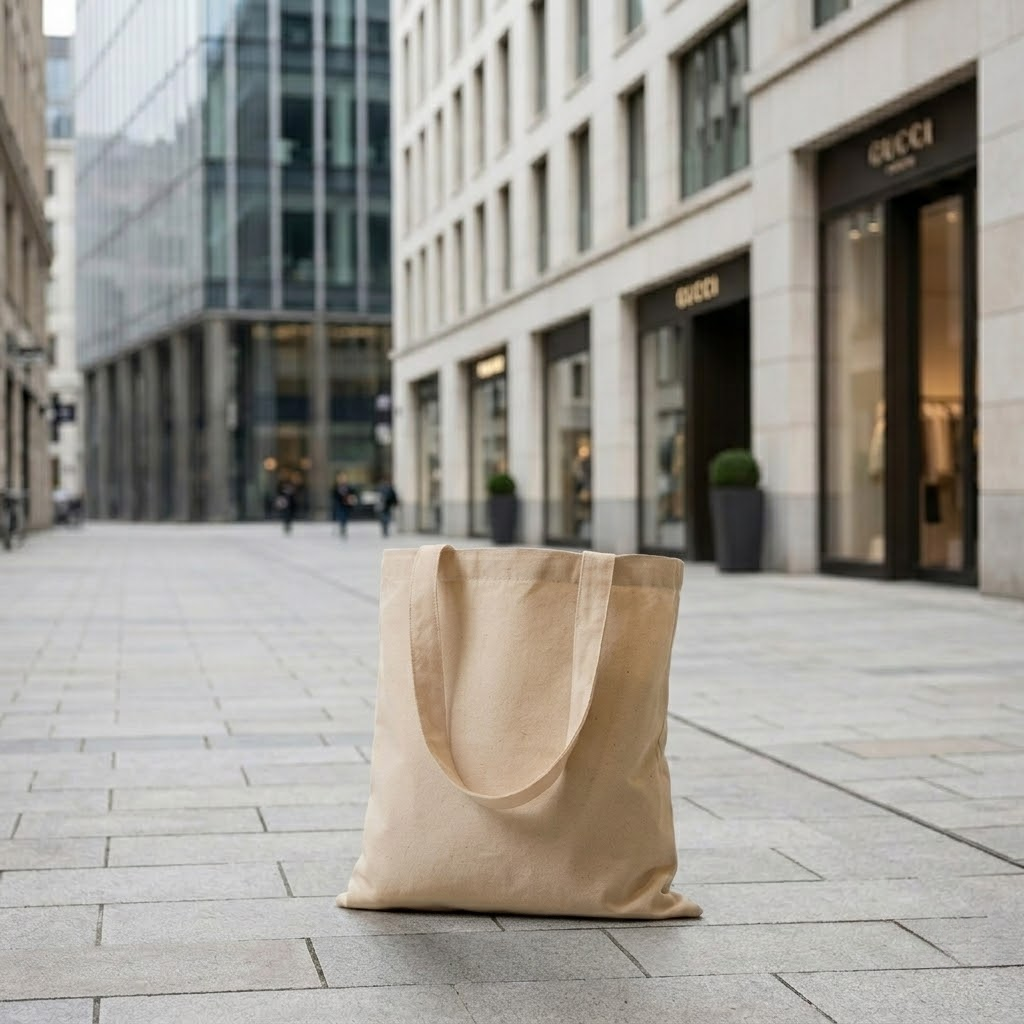 Minimalist Everyday Canvas Handbag