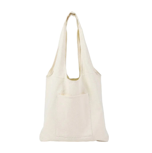 Canvas Bag With Pockets