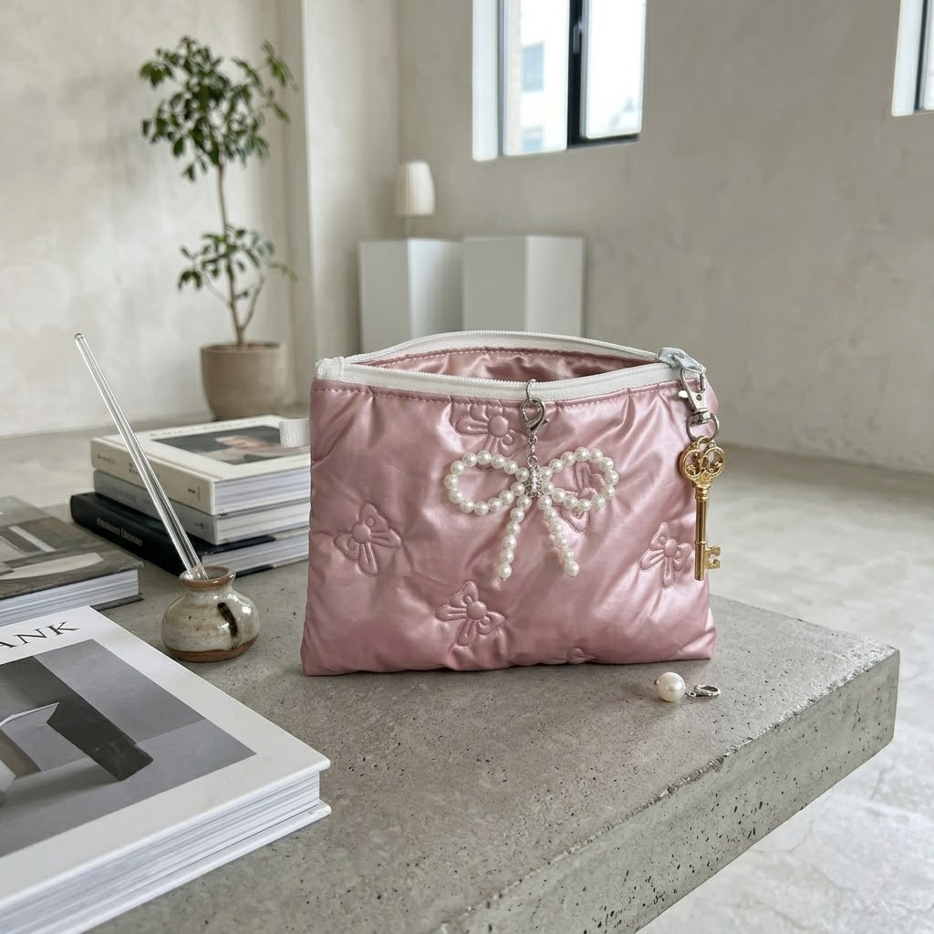 Bow Portable Mini Bag