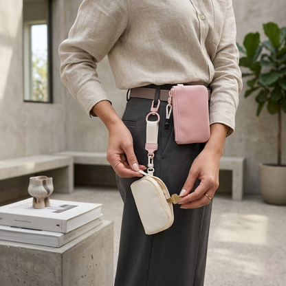 Luxe Tassel Compact Wallet