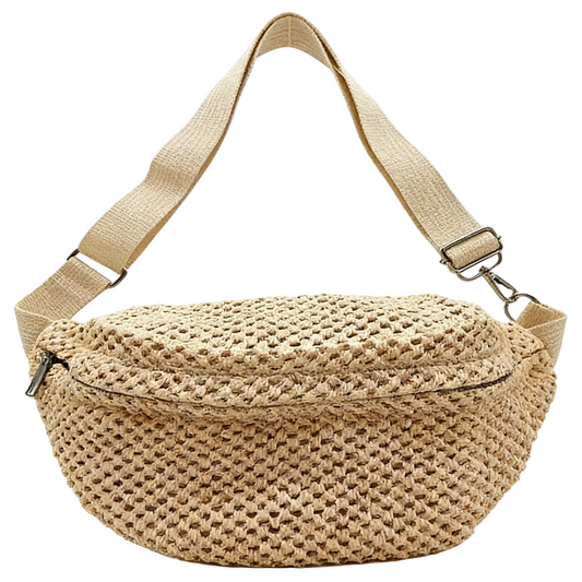 Woven Waist Bag