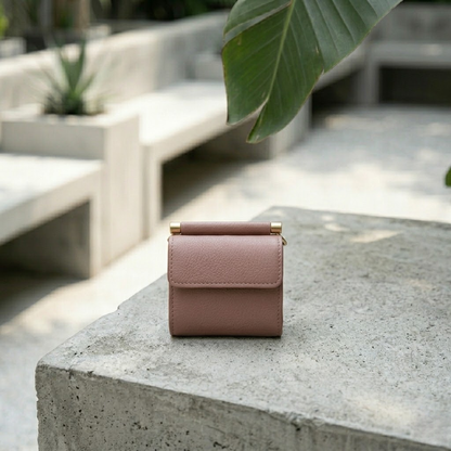 Mini Wallet With Lychee Pattern