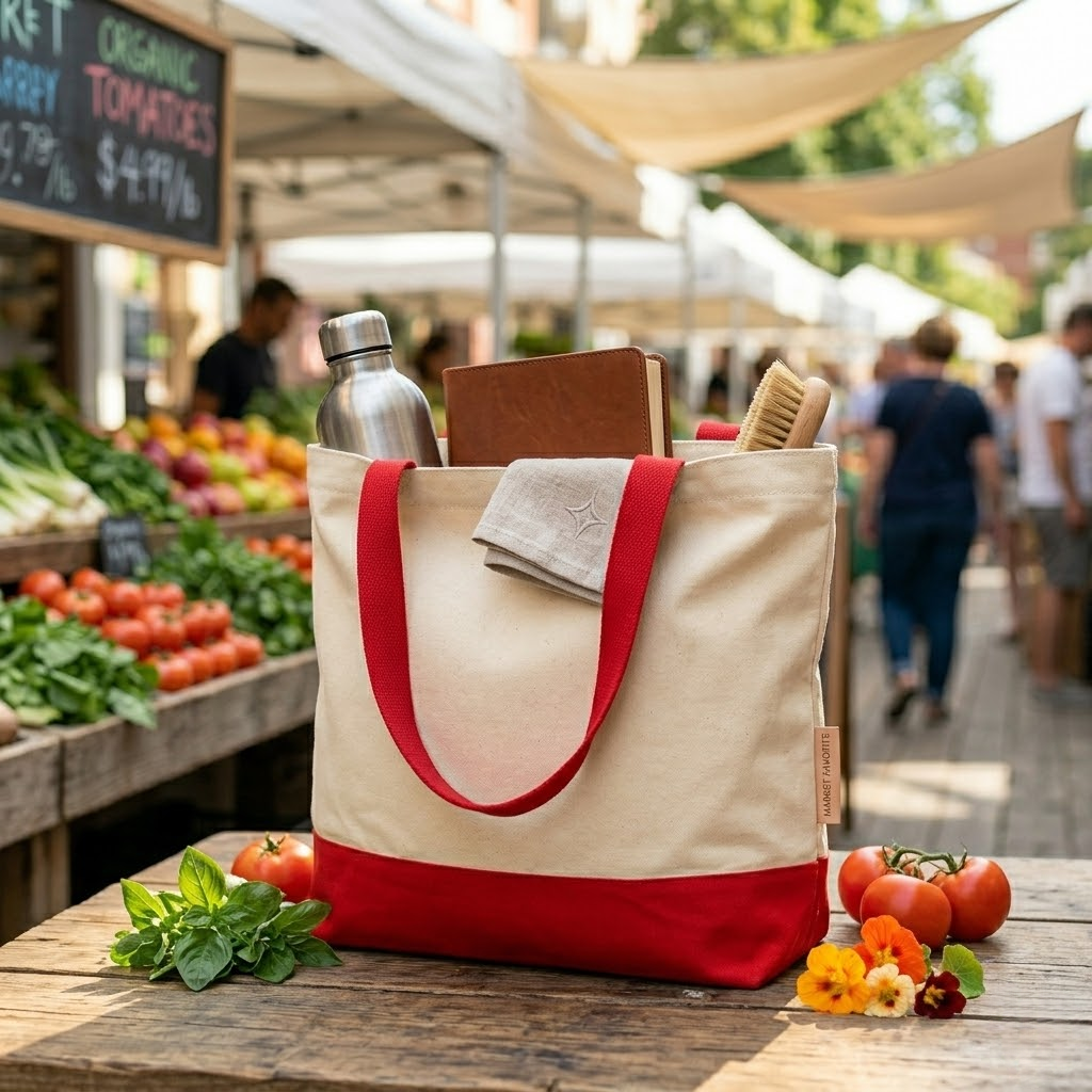 Patchwork Canvas Bag