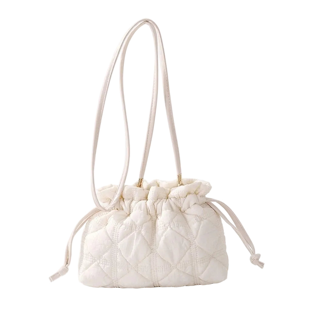Cloud Drawstring Bucket Bag