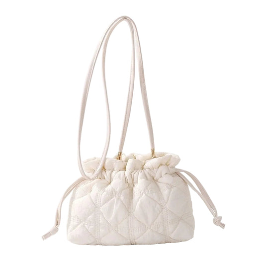 Cloud Drawstring Bucket Bag
